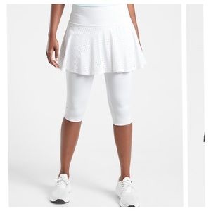 Athleta A Game 2 in 1 Crop Skort Thights
